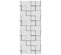vidaXL Estor Enrollable para Ducha Tela 100x240 cm Ancho 96 cm