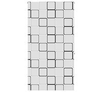 vidaXL Estor enrollable para ducha tela 130x240 cm ancho 126 cm en color Burbuja/Hojas/Estrella de mar y más | protección solar decorativa para ventanas hogar oficina dormitorio fácil de instalar