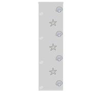 vidaXL Estor enrollable para ducha tela 60x240 cm ancho 56 cm en color Burbuja/Hojas/Círculos y más | protección solar decorativa para ventanas hogar oficina dormitorio fácil de instalar