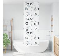 vidaXL Estor enrollable para ducha tela 80x240 cm ancho 76 cm en color Burbuja/Hojas/Estrella de mar y más | protección solar decorativa para ventanas hogar oficina dormitorio fácil de instalar