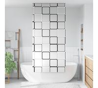 vidaXL Estor enrollable para ducha tela 90x240 cm ancho 86 cm