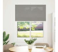 vidaXL Estor Plisado Antracita 105x100 cm Tela Ancho 104,4cm Poliéster