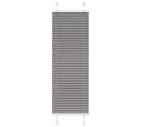 vidaXL Estor Plisado Antracita 40x100 cm Tela Ancho 39,4 cm Poliéster, Estor Plisado para Ventana, Estor Plisado para Ventana, Estor Tipo acordeón para Ventana