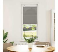 vidaXL Estor Plisado Antracita 40x150 cm Tela Ancho 39,4 cm Poliéster