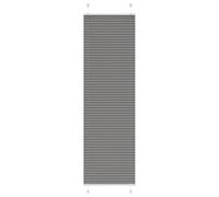 vidaXL Estor Plisado Antracita 55x200 cm Tela Ancho 54,4 cm Poliéster, Estor Plisado para Ventana, Estor Plisado para Ventana, Estor Tipo acordeón para Ventana