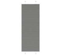 vidaXL Estor Plisado Antracita 80x200 cm Tela Ancho 79,4 cm Poliéster