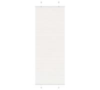 vidaXL Estor Plisado Blanco 70x200 cm Tela Ancho 69,4 cm Poliéster, para Ventana