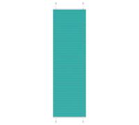 vidaXL Estor Plisado verde petróleo 60x200 cm Tela Ancho 59,4 cm