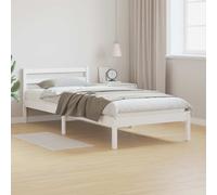 vidaXL Estructura de cama 225,5 x 95,5 x 69,5 cm Madera de Pino Macizo