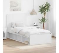 vidaXL Estructura de cama 90 x 200 cm Madera de pino macizo