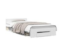 vidaXL Estructura de Cama con Almacenamiento Blanco 80 x 200 cm
