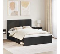 Estructura de cama vidaXL con espacio de almacenamiento y cabecero, color , 120 x 190 cm