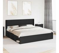 Estructura de cama vidaXL con espacio de almacenamiento y cabecero, color , 180 x 200 cm