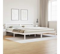 vidaXL Estructura de cama con cabecera 215,5 x 185,5 x 69,5 cm