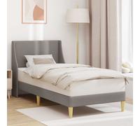 vidaXL Estructura de cama con cabecera placa de conexión