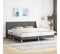 vidaXL Estructura de cama con cabecera placa de conexión