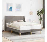vidaXL Estructura de cama con cabecera placa de conexión
