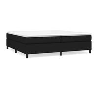vidaXL Cama solar sin colchón de lona 200x200 cm Negro