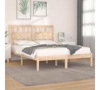 vidaXL Estructura de cama de madera maciza de pino 160x200 cm