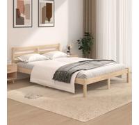 vidaXL Estructura de cama doble pequeña sin colchón 120x190 cm