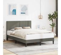 vidaXL Estructura de cama Gris Claro 120 x 190 cm Tela de Pana