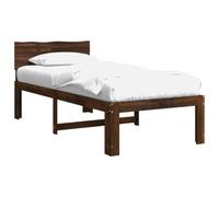 vidaXL Estructura de Cama Individual con Cabecera Rostock