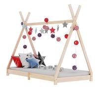 vidaXL Estructura de cama infantil para habitación 80x160 cm madera maciza de pino