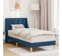 vidaXL Estructura de cama Liso con cabecera placa de conexión