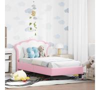 vidaXL Estructura de cama para niños pequeños con cabecera 70 x 140 cm