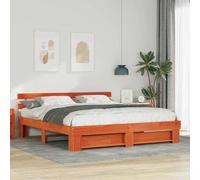 vidaXL Estructura de cama queen 180 x 200 cm