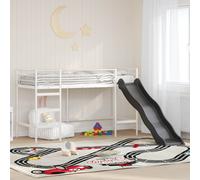 vidaXL Estructura de litera para niños con tobogán y Antracita