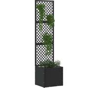 vidaXL Estructura de soporte para plantas de jardín, color , 35 x 30 x 135 cm, metal
