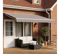 vidaXL Estructura de toldo retráctil eléctrico 4,5 x 3,5 m Acero