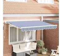 vidaXL Estructura del Toldo Azul y Blanco 250 x 200 cm