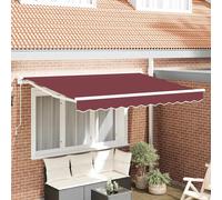 vidaXL Estructura del Toldo Burdeos 250 x 200 cm