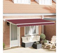 vidaXL Estructura del Toldo Burdeos 350 x 200 cm