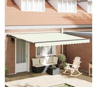 vidaXL Estructura del Toldo Crema 400 x 300 cm
