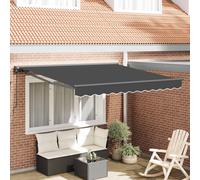 vidaXL Estructura del Toldo Gris antracita 350 x 250 cm Anthracite