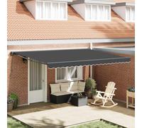 vidaXL Estructura del Toldo Gris antracita 450 x 300 cm
