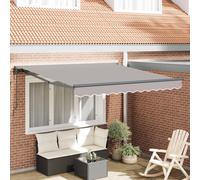vidaXL Estructura del Toldo Gris Claro 300 x 250 cm