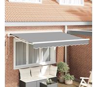 vidaXL Estructura del Toldo Manual Ajustable 2,5 x 2 m Acero