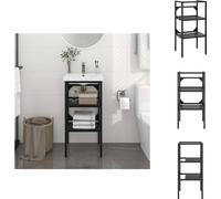 vidaXL Estructura para mueble de lavabo de baño, color , 40x38x83 cm, hierro - Muebles de lavabo para baño