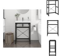 vidaXL Estructura para mueble de lavabo de baño, color , 59x38x83 cm, hierro - Muebles de lavabo para baño