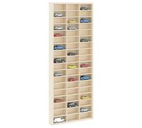 vidaXL Expositor de Pared Montada en la Pared Beige 30 x 4,5 x 75 cm, Estantería Moderna, para Sala, Estante Rectangular, solución de Almacenamiento, exhibe tu Arte