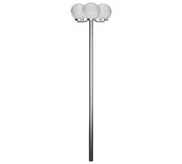 vidaXL Farola de jardín 3 focos 220 cm
