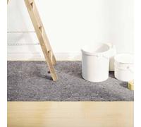 vidaXL Felpa antideslizante para pintores 2 uds 10 m 280 g/m² gris