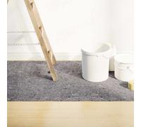 vidaXL Felpa antideslizante para pintores 2 uds 5 m 180 g/m² gris