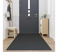 vidaXL Felpudo 115x500 cm en color Antracita/Marrón/Azul y más