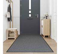 vidaXL Felpudo 115x500 cm en color Antracita/Marrón/Azul y más