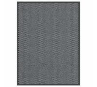 vidaXL Felpudo Antracita 90x120 cm, Bienvenida, Interior/Exterior, Lavable